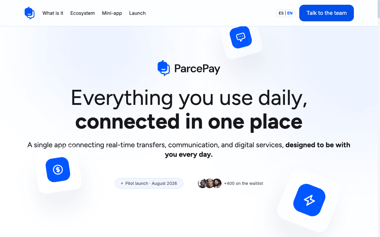 ParcePay — Fintech