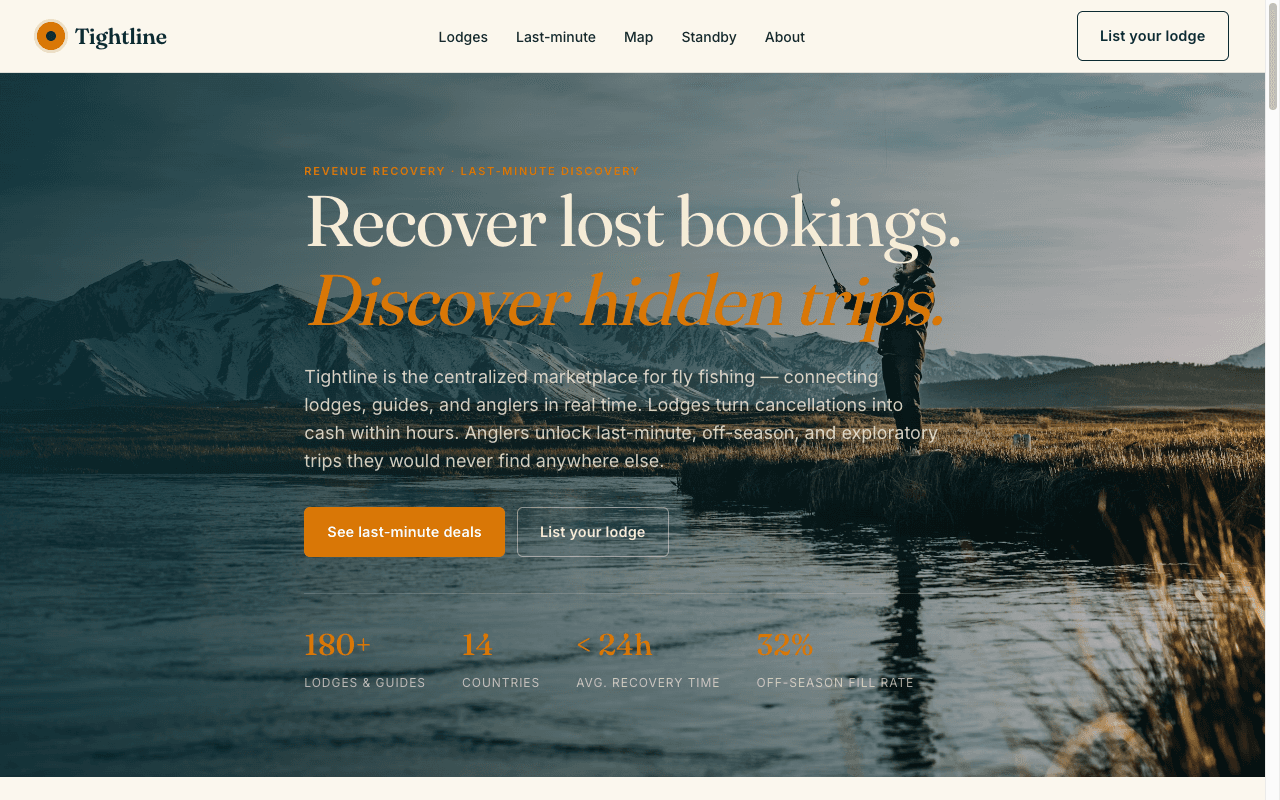 Tightline — Marketplace